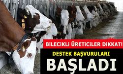 BİLECİKLİ ÜRETİCİLER DİKKAT! DESTEK BAŞVURULARI BAŞLADI