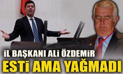 İL BAŞKANI ALİ ÖZDEMİR, ESTİ AMA YAĞMADI