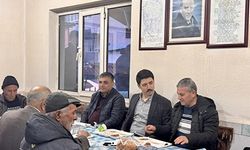 Köy sakinleri iftarda bir araya geldi