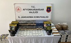 JANDARMADAN KAÇAK MAKARON VE TÜTÜN OPERASYONU