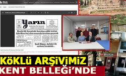 KÖKLÜ ARŞİVİMİZ KENT BELLEĞİ'NDE