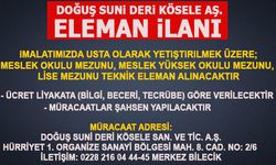 DOĞUŞ ELEMAN İLANI