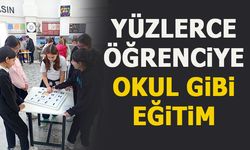 YÜZLERCE ÖĞRENCİYE OKUL GİBİ EĞİTİM