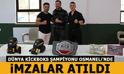 DÜNYA KİCK BOKS ŞAMPİYONU OSMANELİ'NDE