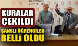 KURALAR ÇEKİLDİ ŞANSLI ÖĞRENCİLER BELLİ OLDU