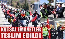 KUTSAL EMANETLER TESLİM EDİLDİ