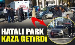 HATALI PARK KAZA GETİRDİ