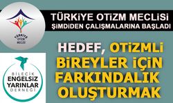 TÜRKİYE OTİZM MECLİSİ ŞİMDİDEN ÇALIŞMALARINA BAŞLADI