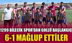 1299 BİLECİK SPOR'DAN GOLLÜ BAŞLANGIÇ, 6-1 MAĞLUP ETTİLER