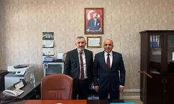 BOZÜYÜK TSO BAŞKANI ÇELİK’TEN TCDD DAİRE BAŞKANI İPEK’E ZİYARET