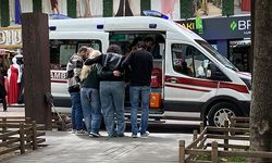 MAĞAZADA YERE DÜŞEN KADIN YARALANDI