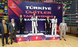 Nida Nur Çene Türkiye Tekvando Şampiyonası’nda Türkiye 3’üncüsü oldu