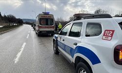 BİLECİK'TE MOTOSİKLET SÜRÜCÜSÜ YARALANDI