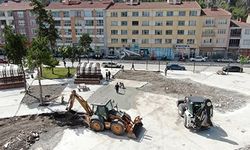 İnönü Cumhuriyet Meydanı'nda sona yaklaşılıyor