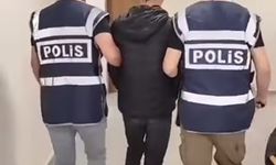Hırsızlık zanlısı saklandığı binanın çatısında yakalandı