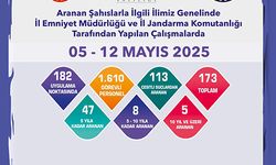 ARANMASI BULUNAN 173 ŞÜPHELİ YAKALANDI