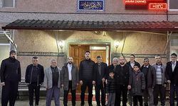 KAYMAKAM KAHRAMAN, SABAH NAMAZINDA VATANDAŞLARLA BULUŞTU