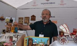 EMEKLİ MEMUR, HOŞUNA GİDEN HER OBJENİN MİNYATÜRÜNÜ YAPIYOR