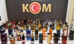 POLİS KAÇAK ALKOLLÜ İÇKİ VE MERMİ ELE GEÇİRDİ