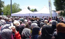 FİDE DAĞITIMI İZDİHAMA SEBEP OLDU