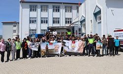 Jandarmadan öğrencilere trafik güvenliği eğitimi