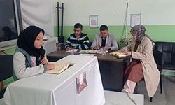 Kur'an-ı Kerimi güzel okuma yarışması düzenlendi