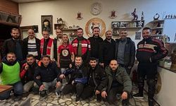 Motorculardan Kahveci Ali'ye sürpriz ziyaret