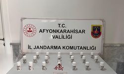 JANDARMA İŞ YERİNE YAPTIĞI BASKINDA BİN 200 ADET UYUŞTURUCU HAP ELE GEÇİRDİ