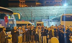 EK KONTENJAN HAKKI ELDE EDEN HACI ADAYLARI KUTSAL TOPRAKLARA UĞURLANDI
