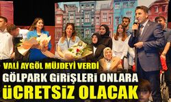 VALİ AYGÖL MÜJDEYİ VERDİ  GÖLPARK GİRİŞLERİ ONLARA ÜCRETSİZ OLACAK