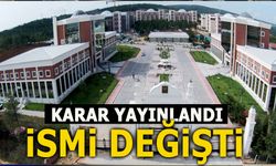 KARAR YAYINLANDI... İSMİ DEĞİŞTİ!