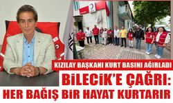 KIZILAY BAŞKANI KURT BASINI AĞIRLADI  BİLECİK’E ÇAĞRI: HER BAĞIŞ BİR HAYAT KURTARIR