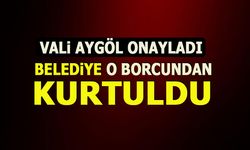 OSMANELİ BELEDİYESİ BORCUNDAN KURTULDU