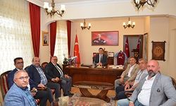 MUHTARLARDAN KAYMAKAM TUNCER’E ZİYARET