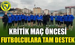 SÖĞÜTSPOR'DAN KRİTİK MAÇ ÖNCESİ FUTBOLCULARA TAM DESTEK
