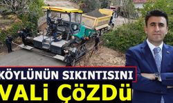 KÖYLÜNÜN SIKINTISINI VALİ ÇÖZDÜ