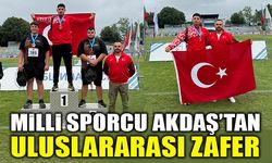 MİLLİ SPORCU AKDAŞ’TAN BİLECİK’E ULUSLARARASI ZAFER