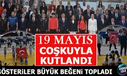 19 MAYIS COŞKUYLA KUTLANDI
