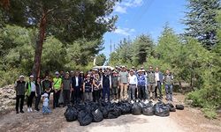 BİLECİK KENT ORMANI’NDA ÇEVRE TEMİZLİĞİ