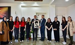 ÇEKYA EĞİTİMİ SONRASI MÜDÜR ŞİMŞEK’İ ZİYARET ETTİLER