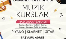 OSMANELİ BELEDİYESİ'NDEN MİNİKLERE MÜZİK KURSLARI