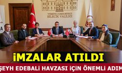ŞEYH EDEBALİ HAVZASI İÇİN ÖNEMLİ ADIM