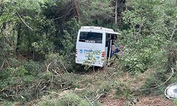 Mihalgazi- Eskişehir yolunda midibüs şarampole uçtu: 28 yaralı