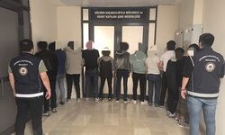 DÜZENSİZ GÖÇMEN OPERASYONUNDA 9 KİŞİ YAKALANDI