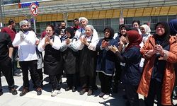 HASTANE YEMEKHANESİ TAŞERON ÇALIŞANLARINDAN EYLEM
