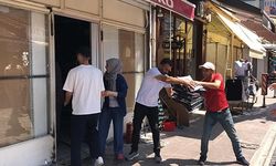 Yangın esnasında duyarsız vatandaşlar, ekiplere zorluk çıkardı