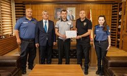 GÜVENLİK GÖREVLİLERİNE BAŞARI BELGELERİ VERİLDİ