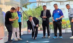 BİLECİK'TE YAŞLILARIN BOCCE MERAKI