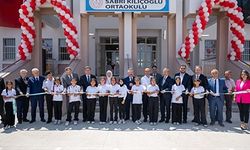 Sabri Kılıçoğlu Ortaokulu ve Süleyman Şah Anadolu Lisesi'nin açılış töreni yapıldı