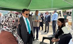 Vali Musa Işın, ADEM projesi kapsamında hazırlanan el emeği ürünler sergisini ziyaret etti